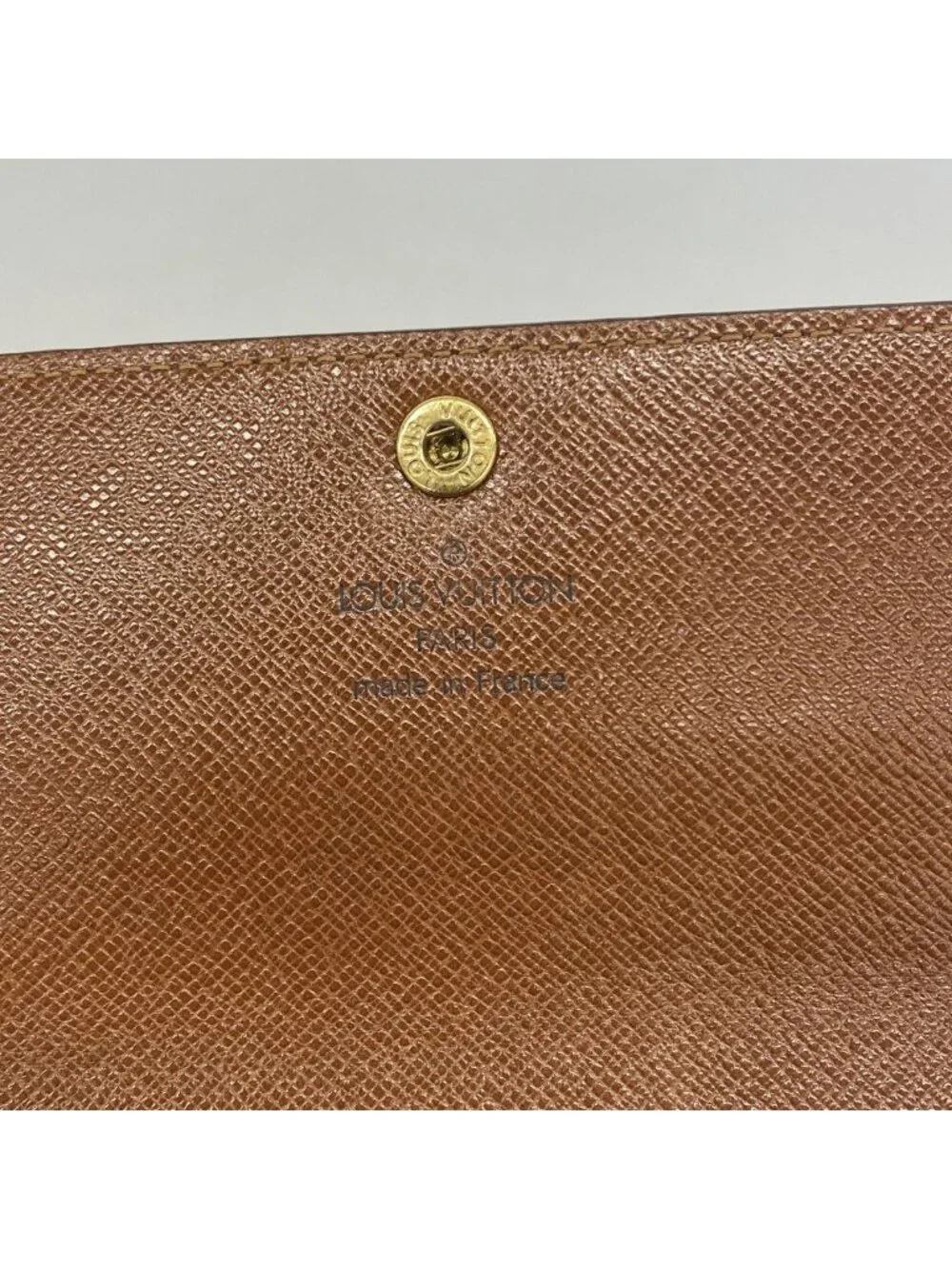 Louis Vuitton Wallet Monogram Porte-Monnaie Cles Brown